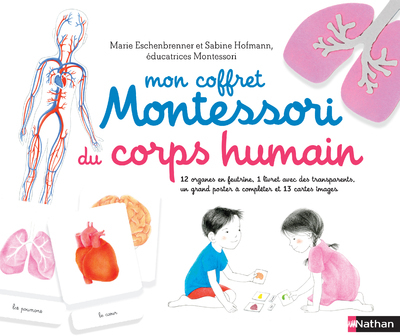 Mon coffret Montessori du corps humain (Coffret)