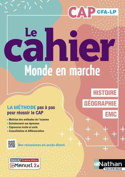 Histoire et Géographie EMC - CAP (Le monde en marche) Livre + licence élève - 2023 (Broché)