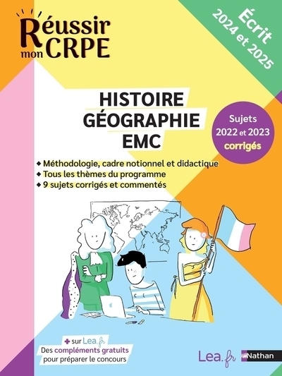 Histoire Géographie EMC - Écrit 2024 et 2025 (Broché)