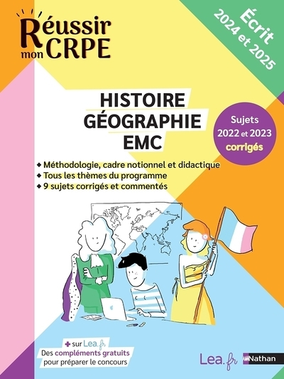 Histoire Géographie EMC - Écrit 2024 et 2025 (Broché)