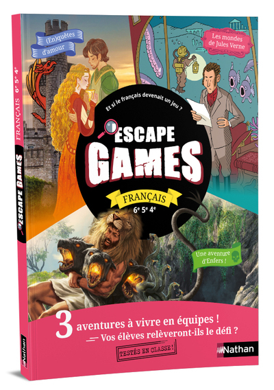 Escape Game - Français 6e - 2023 (Pochette)