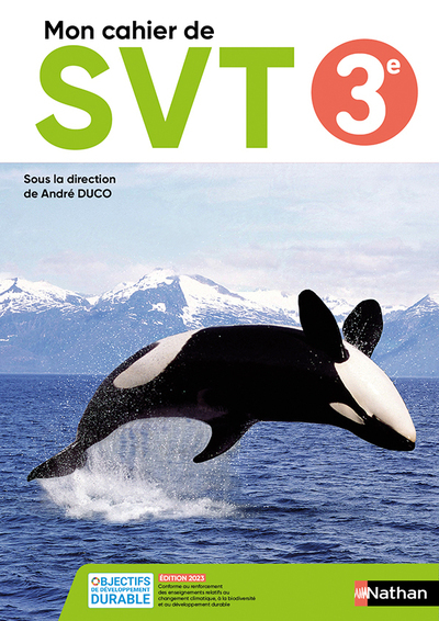 SVT 3e - Cahier - Elève 2023 (Broché)