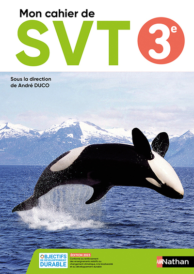 SVT 3e - Cahier - Elève 2023 (Broché)