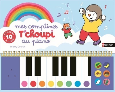 Mes comptines T'choupi au piano (Cartonné)