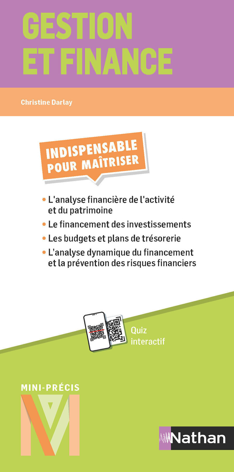 Gestion et Finance Mini-Précis (Poche)