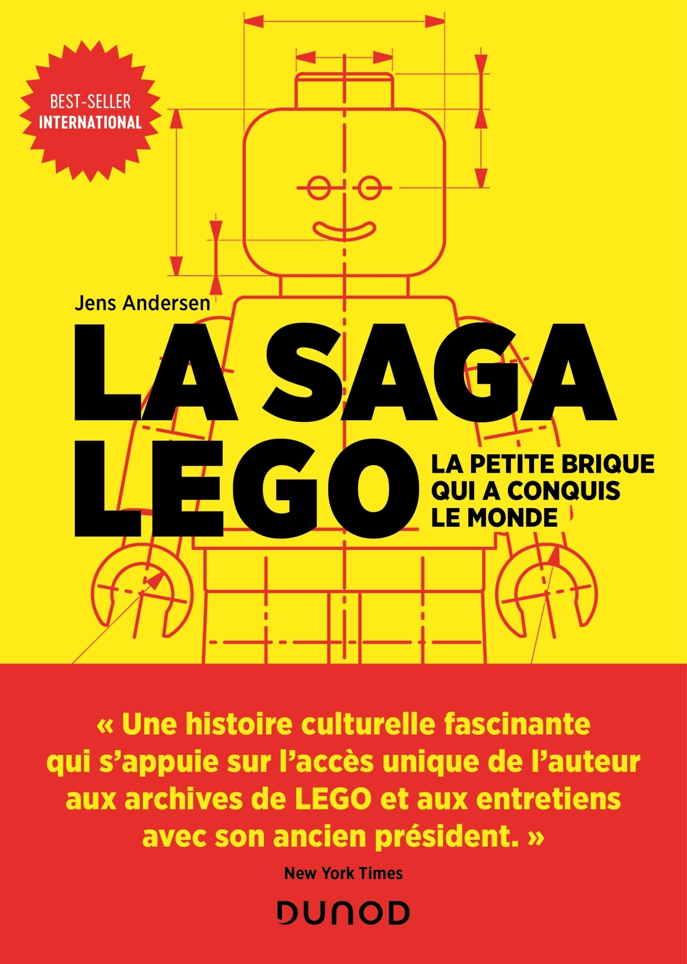 La saga Lego - La petite brique qui a conquis le monde (Broché)