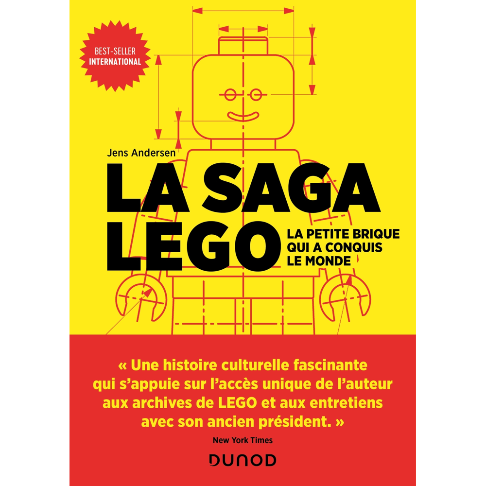 La saga Lego - La petite brique qui a conquis le monde (Broché)