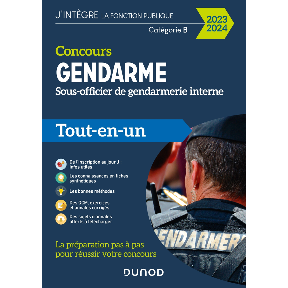 Concours Sous-officier de gendarmerie interne - 2023-2024 (Broché)