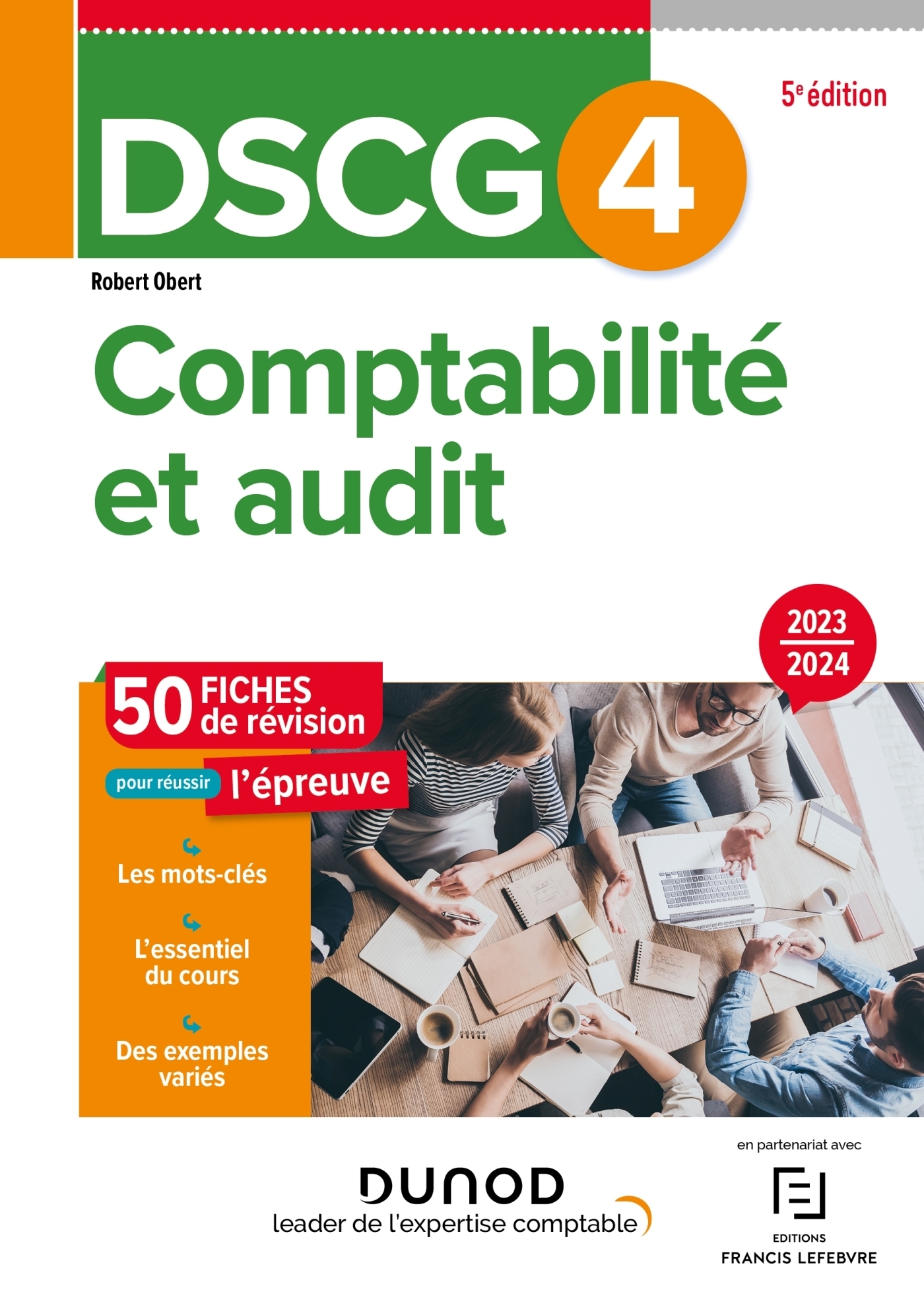 DSCG 4 - Comptabilité et audit - Fiches 2023-2024 (Broché)