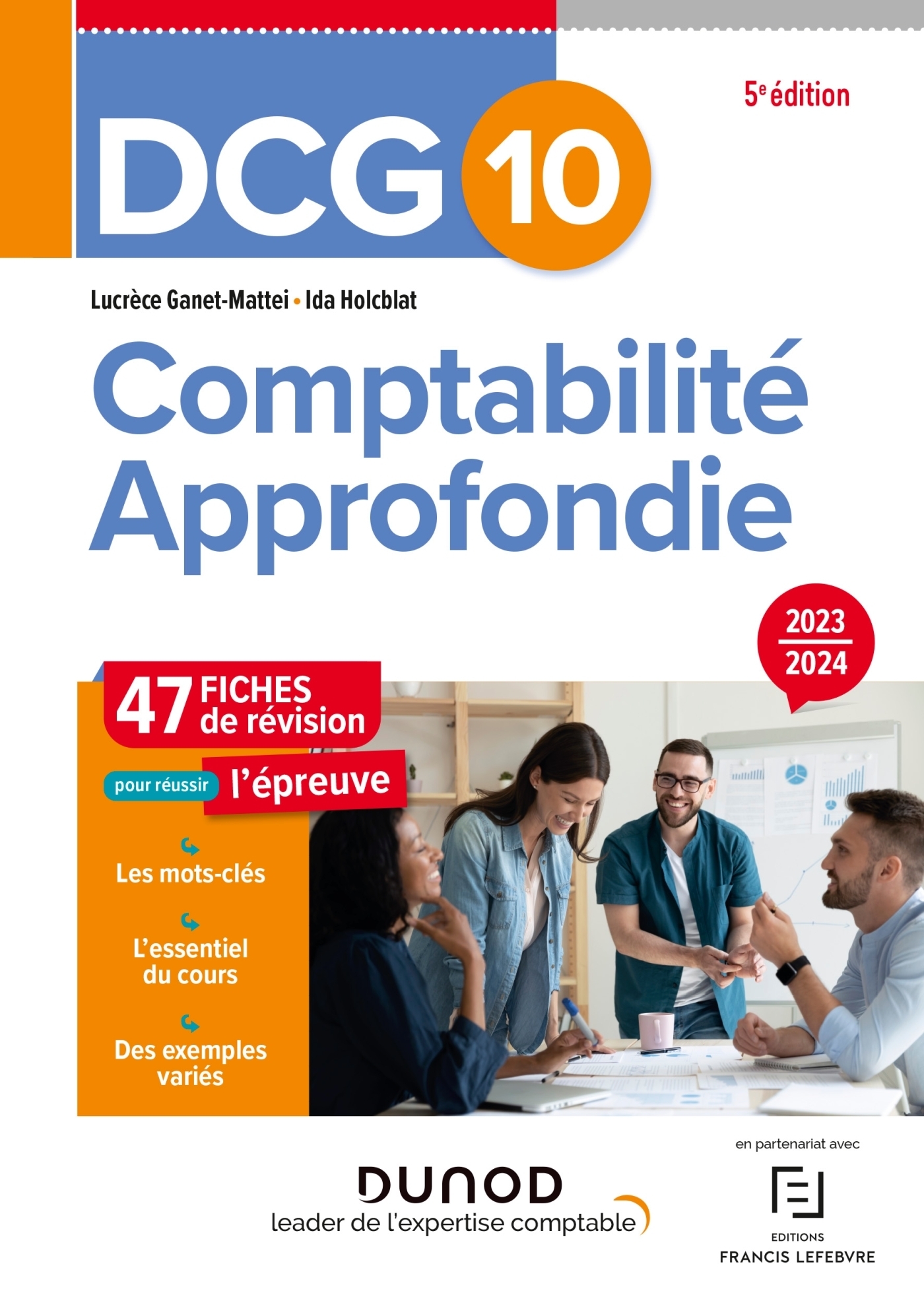 DCG 10 - Comptabilité approfondie - Fiches 2023-2024 (Broché)