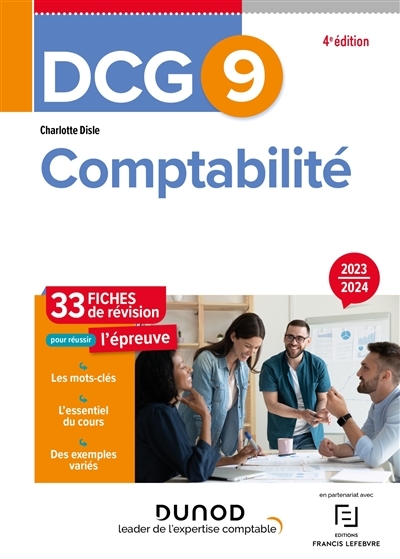 DCG 9 - Comptabilité - Fiches - 4e éd. (Broché)
