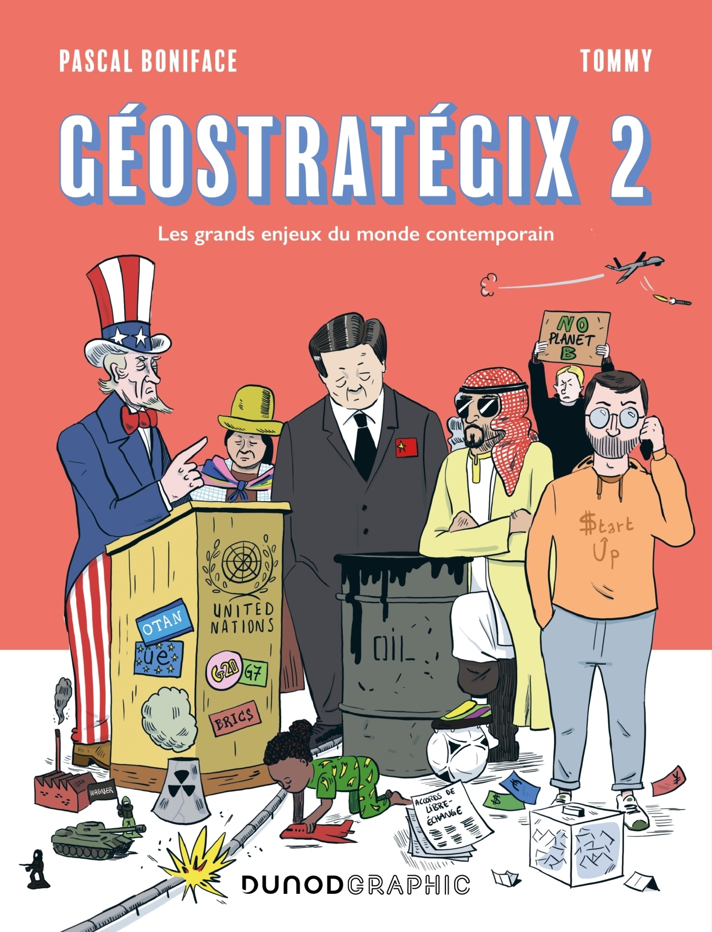 Géostratégix 2 - Les grands enjeux du monde contemporain (BD)