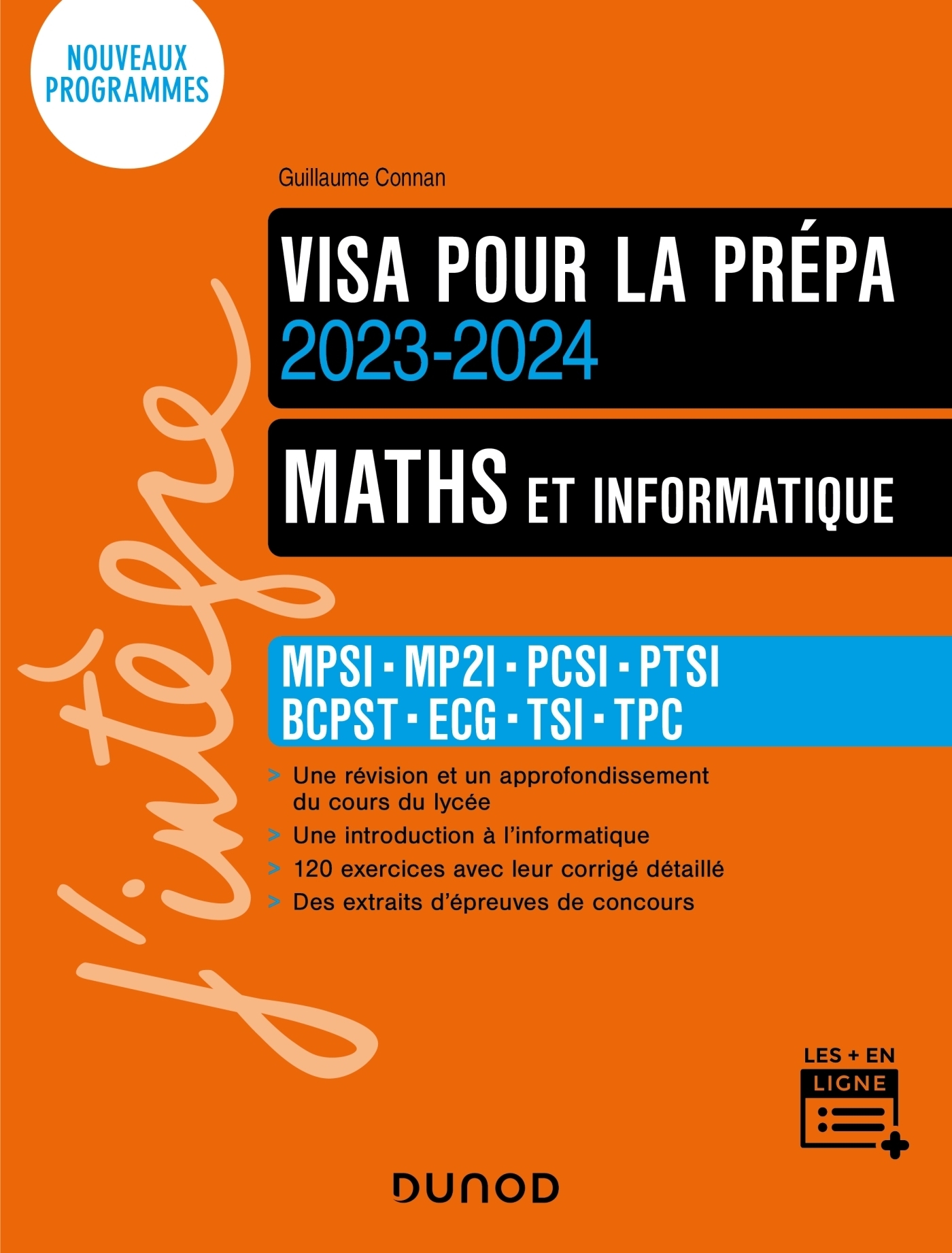 Maths et informatique - Visa pour la prépa 2023-2024 - MPSI-MP2I-PCSI-PTSI-BCPST-ECG-TSI-TPC (Broché