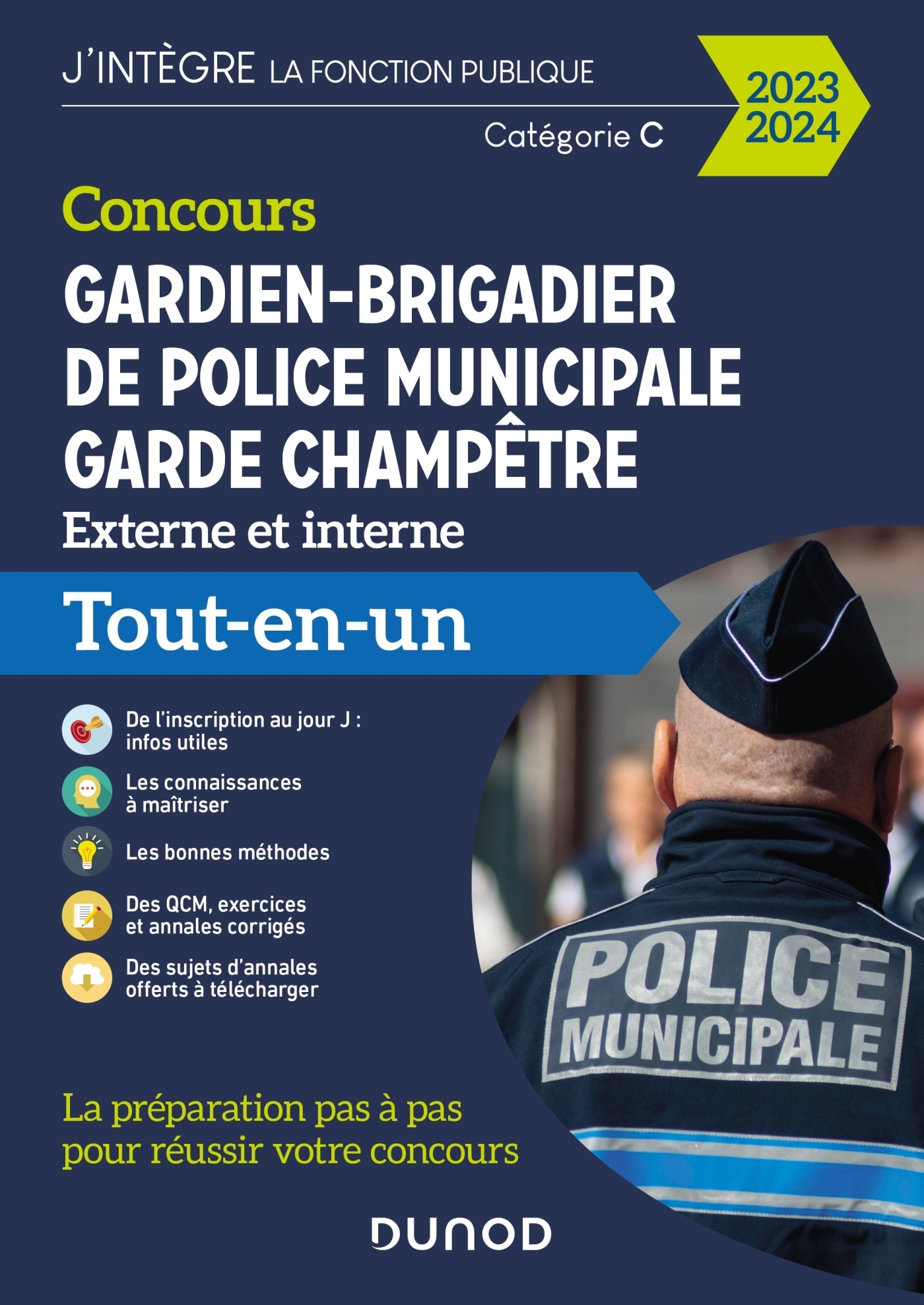Concours Gardien-brigadier de police municipale - Garde champêtre - 2024-2025 - Tout-en-un (Broché)