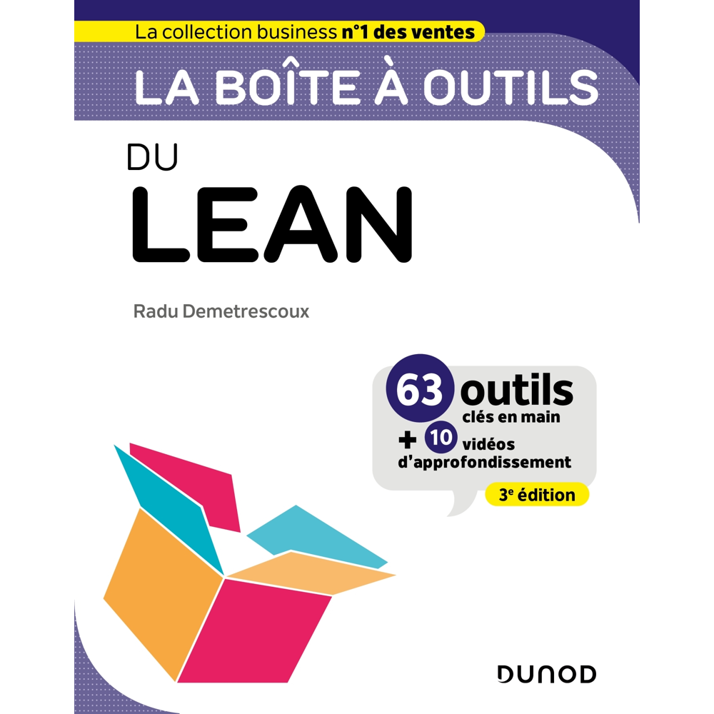La boîte à outils du Lean - 3e éd. (Broché)