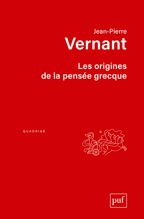 Les origines de la pensée grecque (Poche)