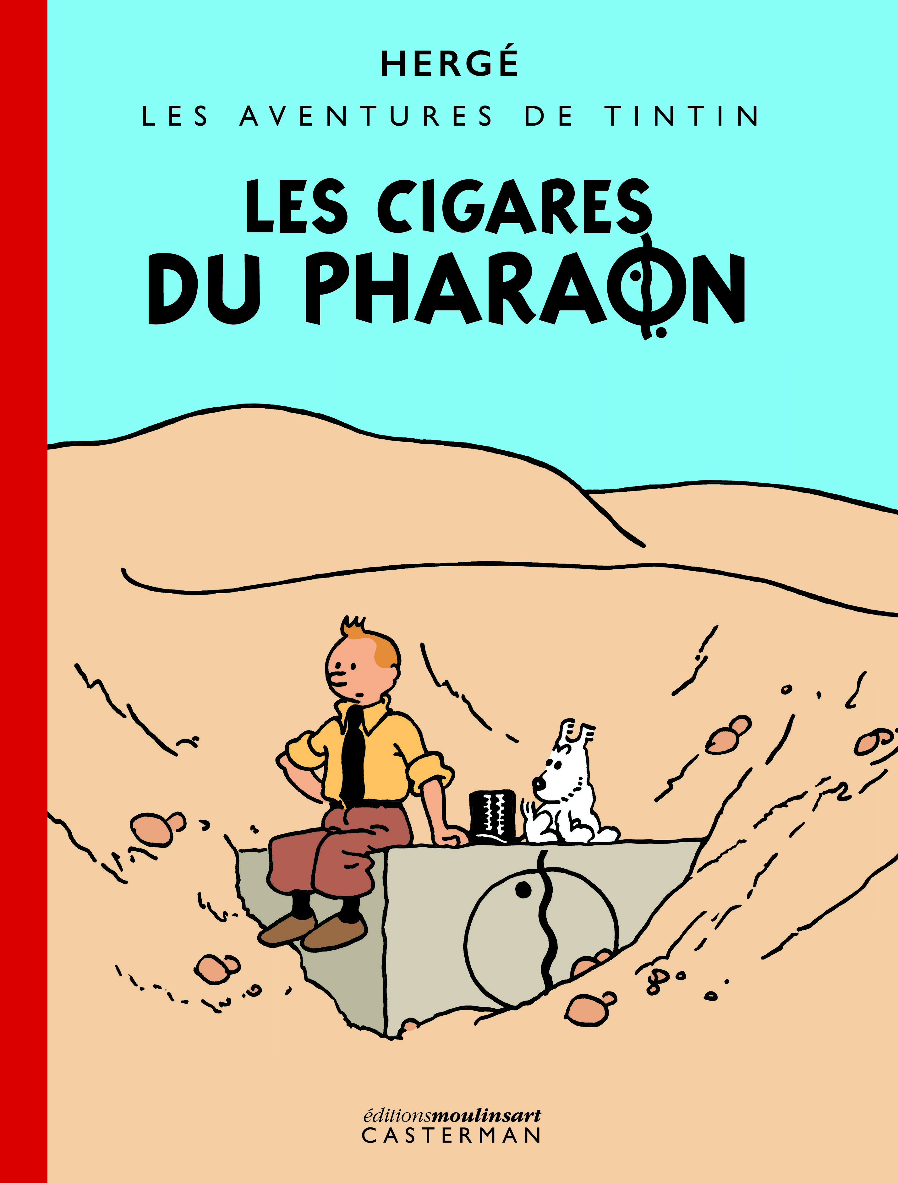 Les Cigares du Pharaon - Édition noir et blanc colorisée (BD)