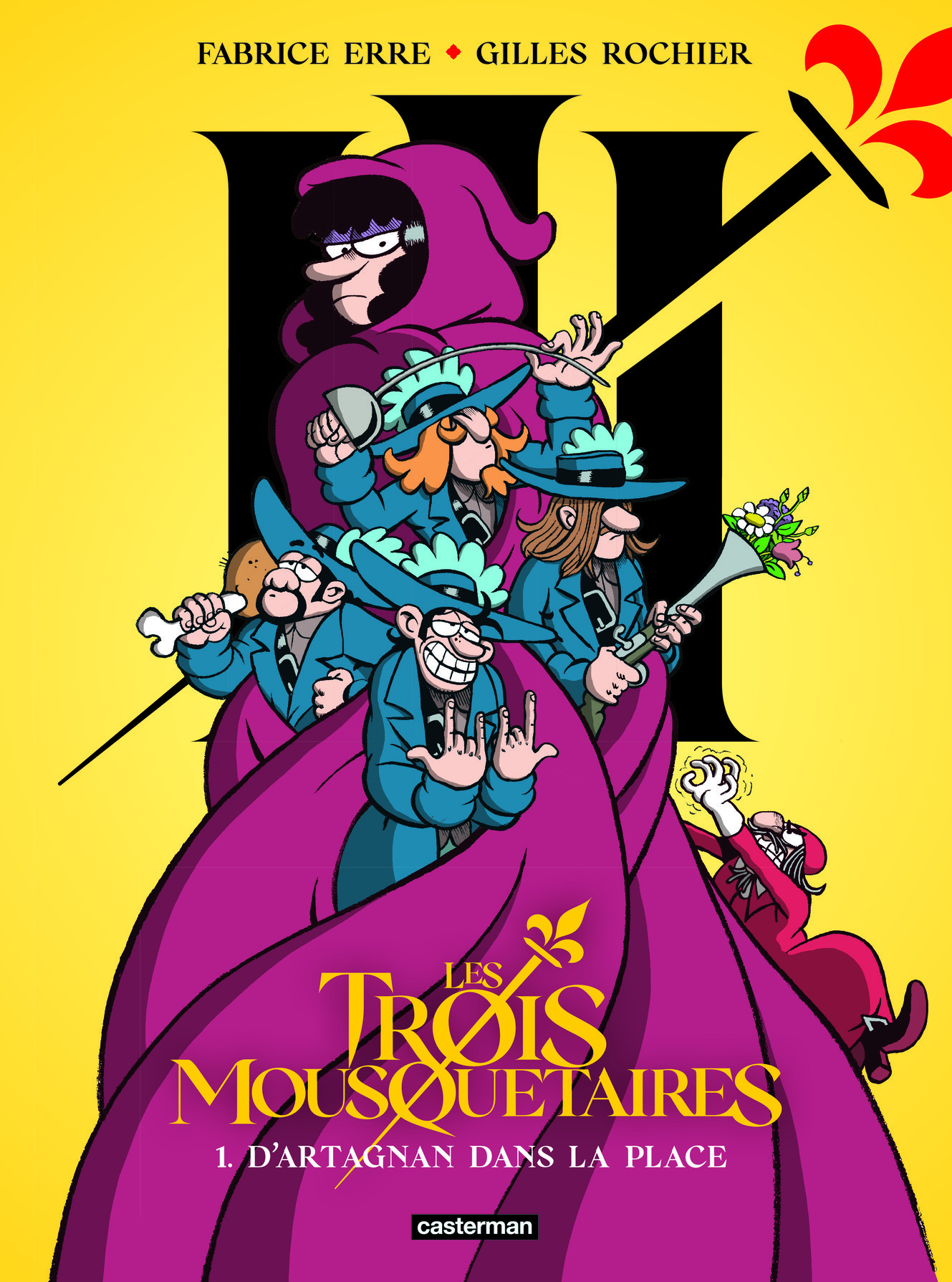 Les Trois Mousquetaires - Les gags-D'Artagnan dans la place (BD)