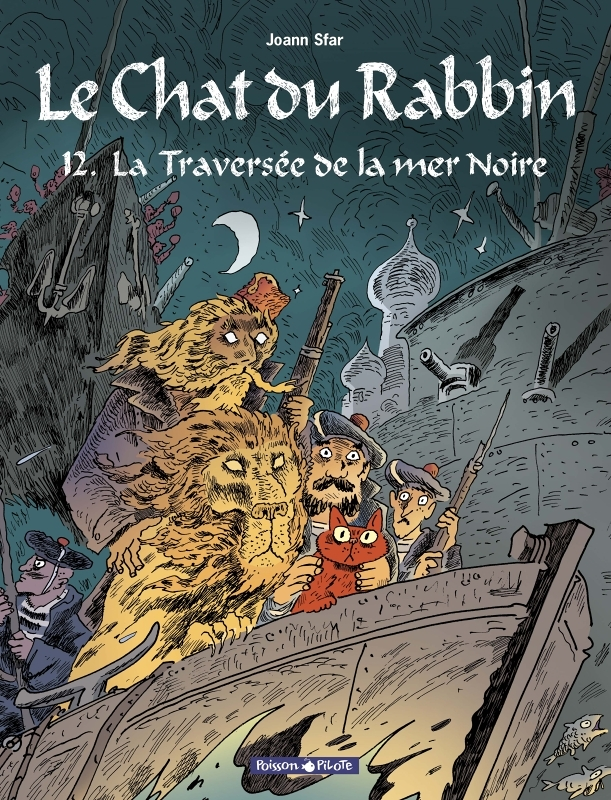 Le Chat du Rabbin - Tome 12 - La Traversée de la mer Noire (BD)