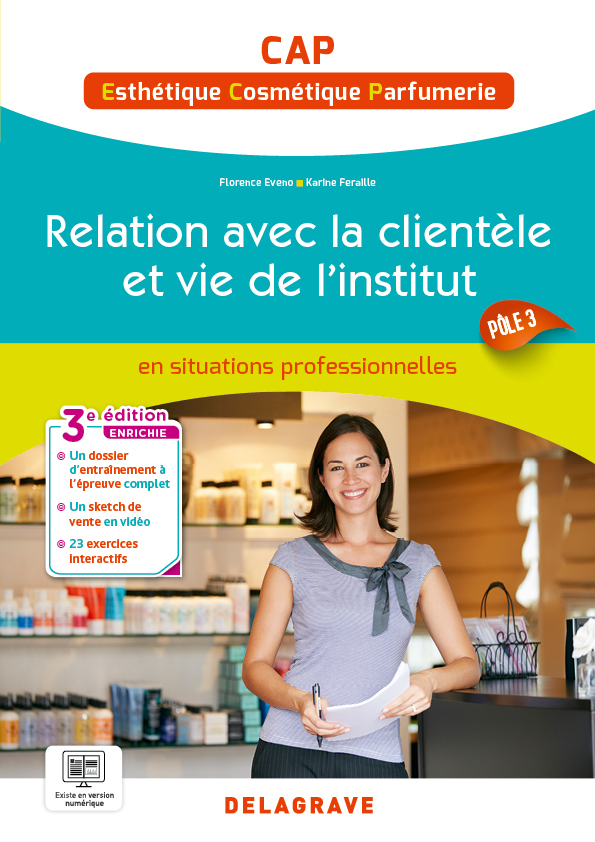 En situations professionnelles Relation avec la clientèle et vie de l’institut - Pôle 3 - CAP ECP (2024) - Pochette élève (Broché)