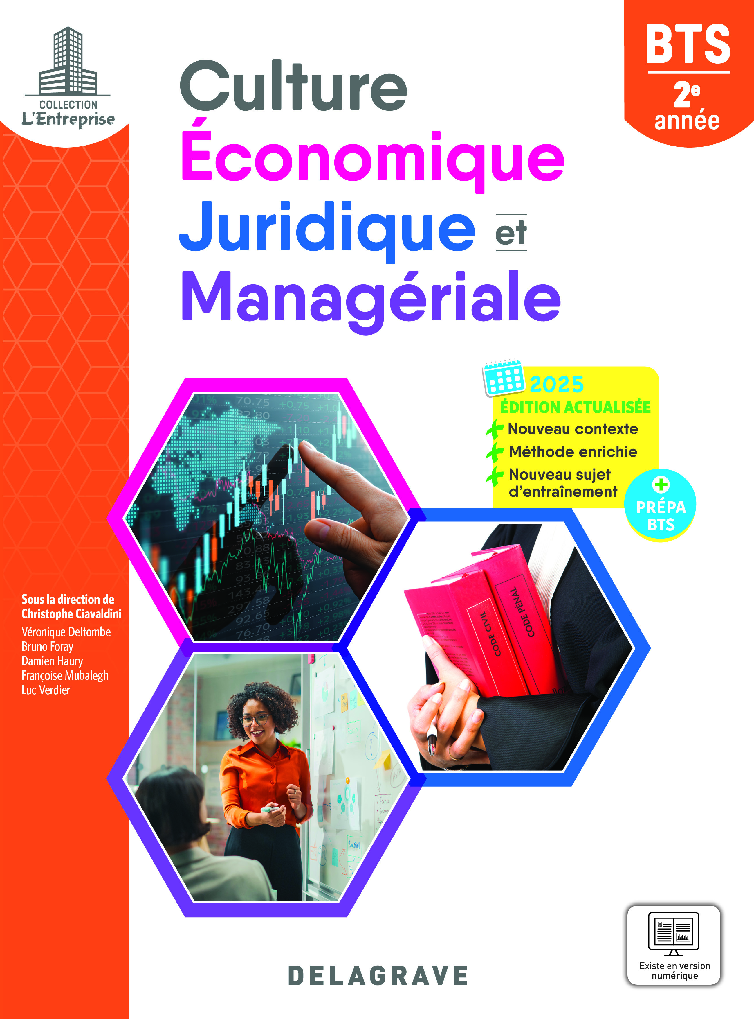 L'entreprise Culture économique, juridique et managériale (CEJM) 2e année BTS (2025) - Pochette élève (Broché)