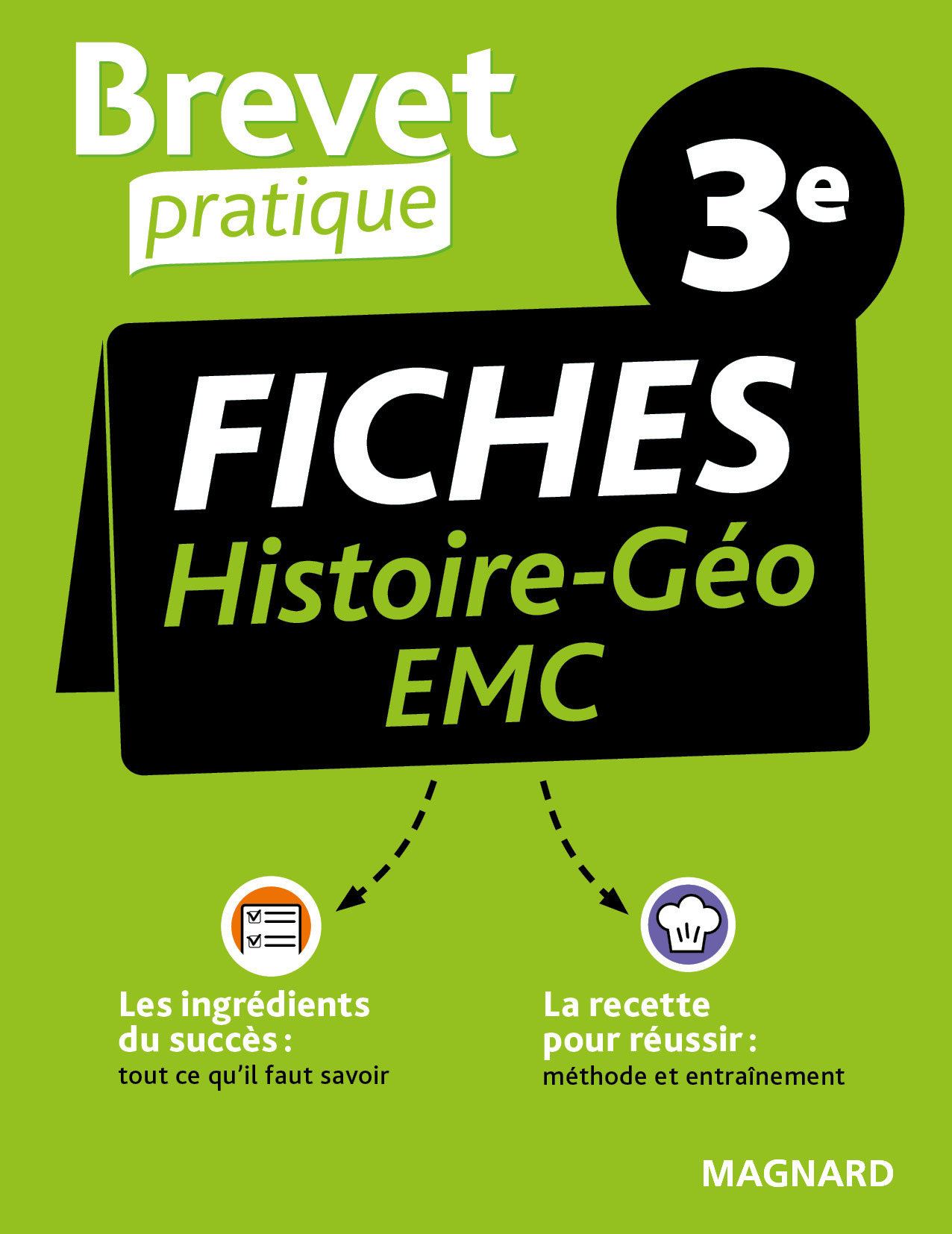 Brevet Pratique Fiches Histoire-Géographie-EMC 3e Brevet 2024 (Broché)
