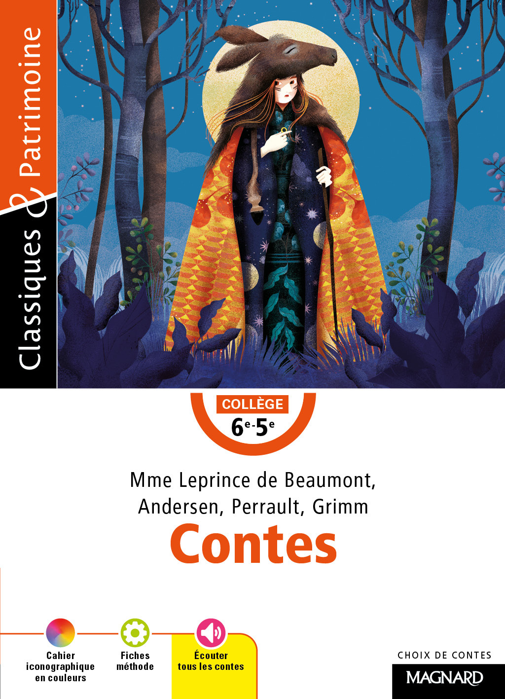 Contes Mme Leprince de Beaumont, Andersen, Perrault, Grimm - Classiques et Patrimoine (Poche)