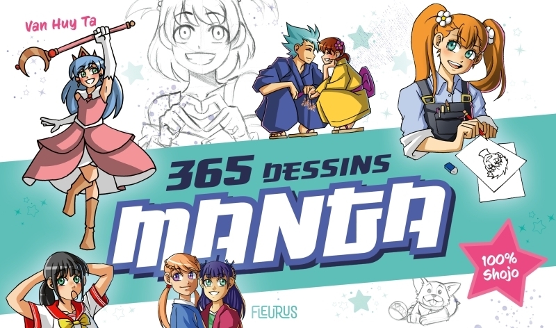 365 dessins manga - 100% Shojo (Relié)
