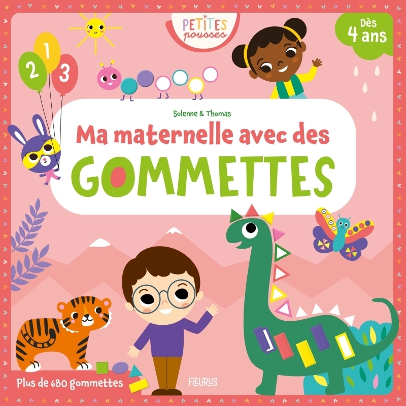 Ma maternelle avec des gommettes (Broché)
