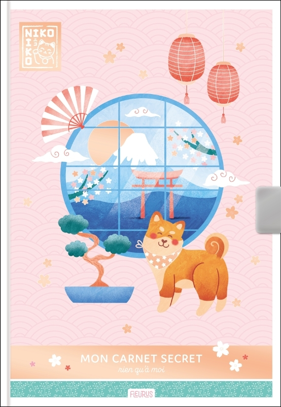 Niko-niko : mon carnet secret rien qu'à moi : shiba (Blister)