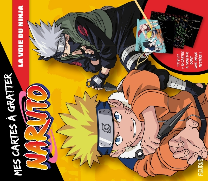 Naruto - la voie du ninja : cartes à gratter (Pochette)