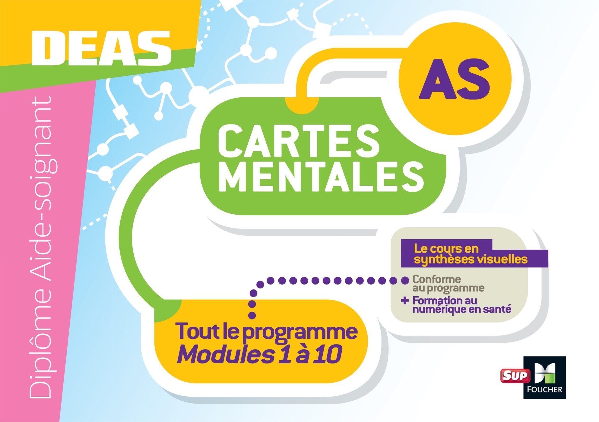 Tout le programme en cartes mentales - Diplôme Aide-Soignant - DEAS (Broché)