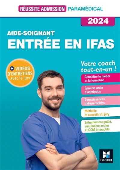 Réussite admission Entrée en IFAS - Aide-soignant 2024 (Broché)