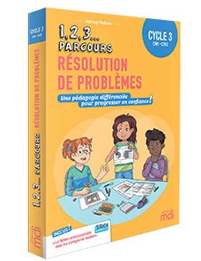 1,2,3 Parcours - Résolution de problèmes Cycle 3 - Fichier à photocopier (Broché)
