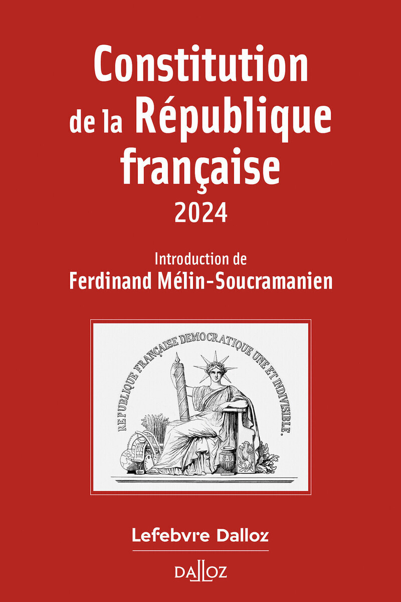 Constitution de la République française 2024 (Poche)