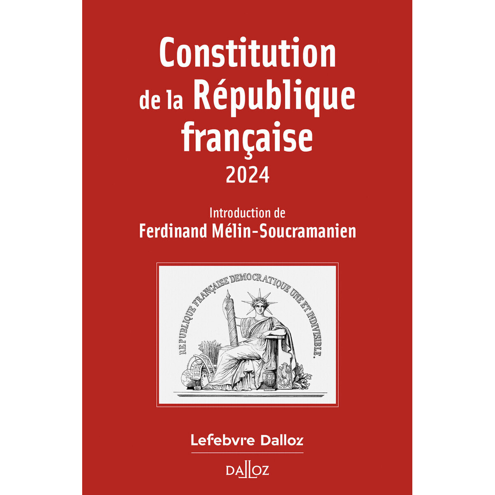 Constitution de la République française 2024 (Poche)