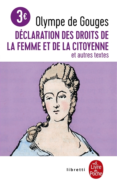 Déclaration des droits de la femme et de la citoyenne BAC 2024 (Poche)