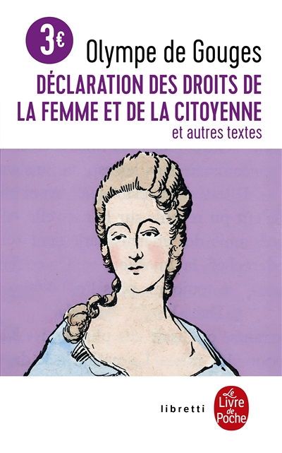 Déclaration des droits de la femme et de la citoyenne BAC 2024 (Poche)