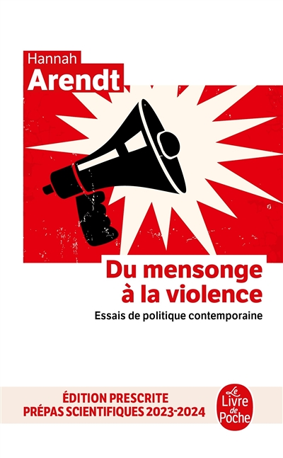 Du mensonge à la violence - Prépas scientifiques 2023-2024 (Poche)
