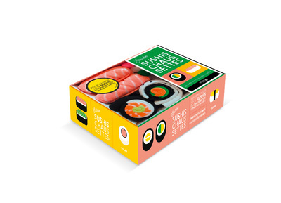 Coffret soirée sushis chaussettes (Coffret)