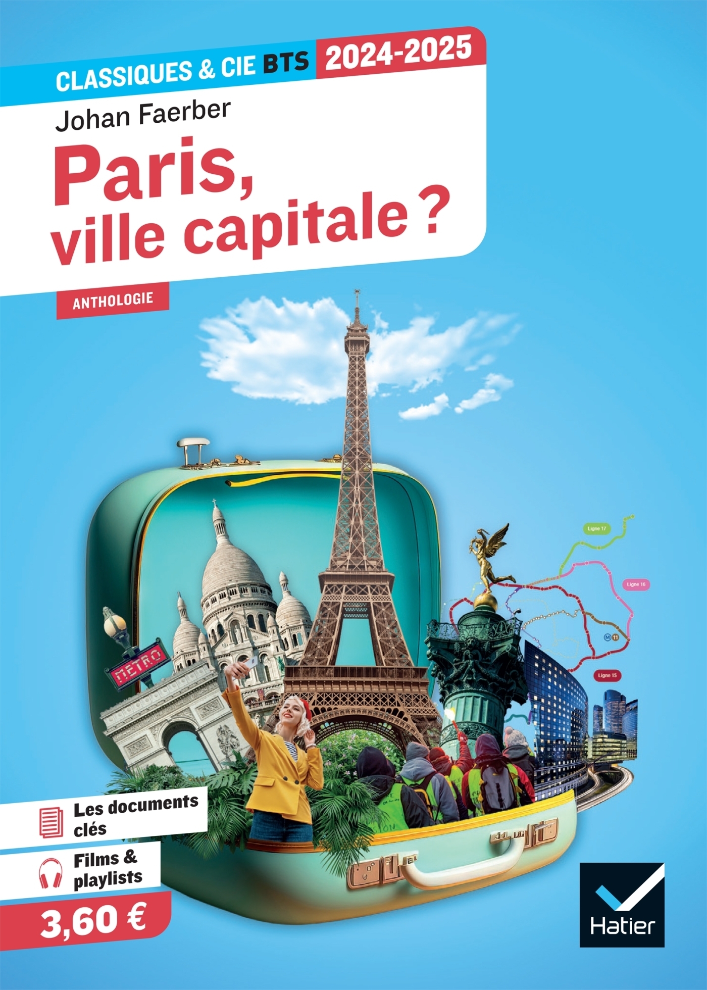 Paris, ville capitale ? (programme BTS 2024-2025) - anthologie pour l'épreuve de culture générale et
