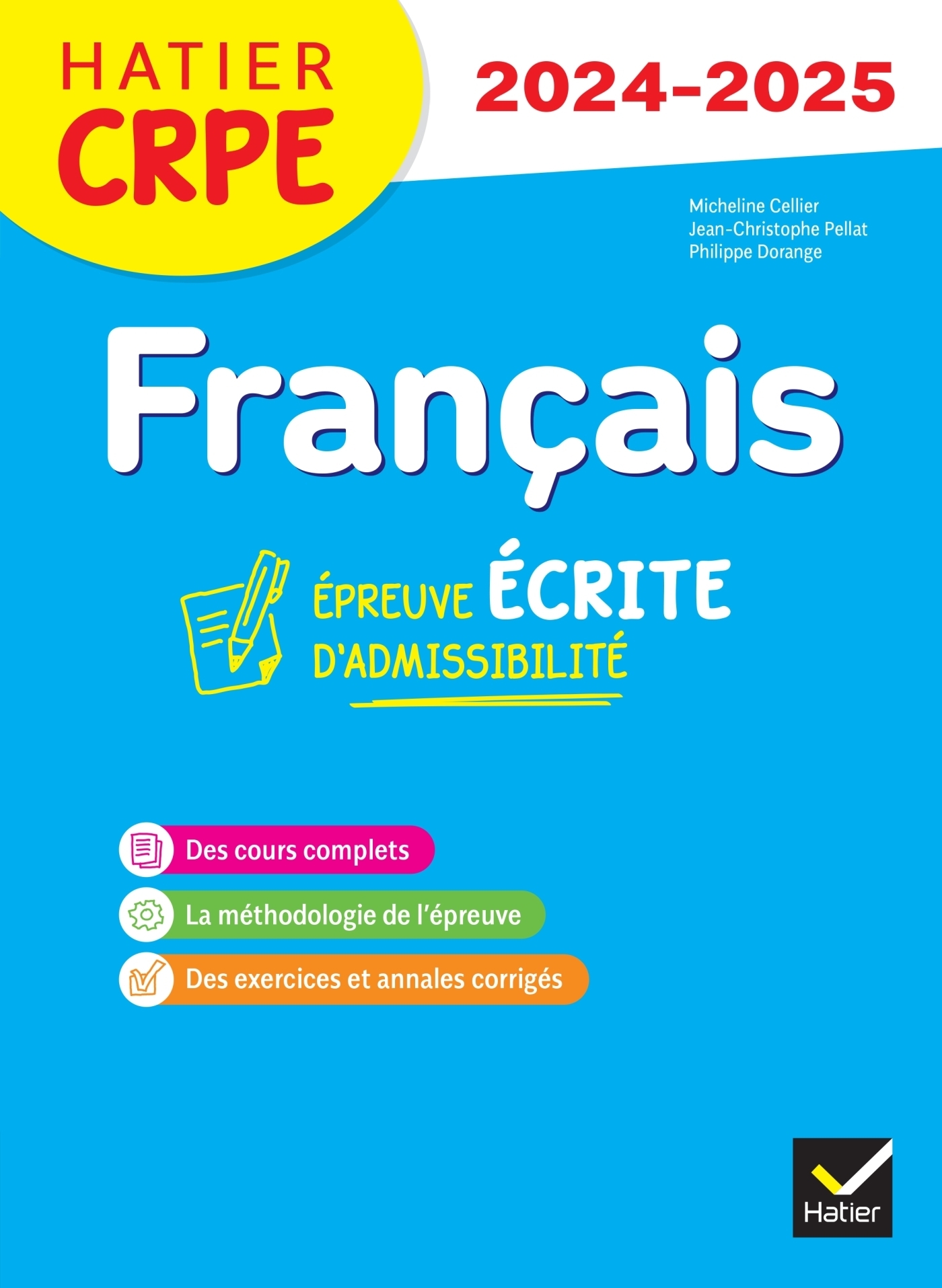 Français - CRPE 2024-2025 - Epreuve écrite d'admissibilité (Broché)