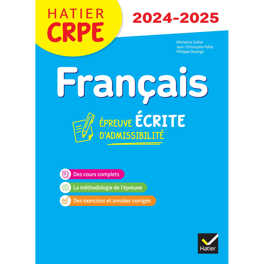 Français - CRPE 2024-2025 - Epreuve écrite d'admissibilité (Broché)