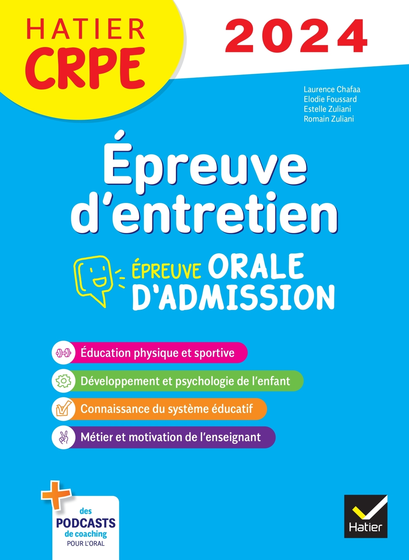 Epreuve d'entretien - CRPE 2024-2025 - Epreuve orale d'admission (Broché)