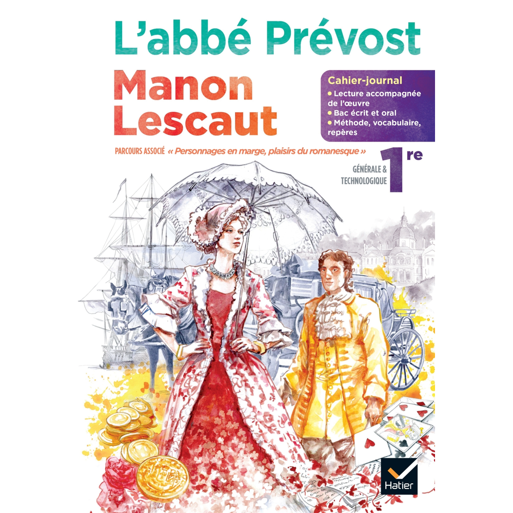Cahier-journal Manon Lescaut Français 1re Ed. 2023 - Cahier élève (Broché)