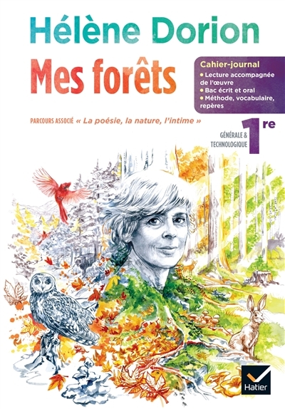 Cahier-journal Hélène Dorion Français 1re Ed. 2023 - Cahier élève (Broché)