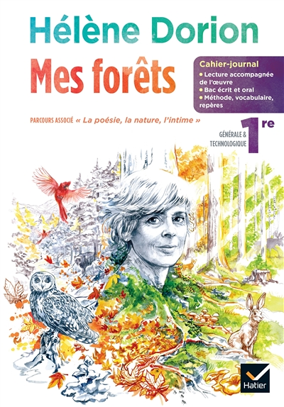 Cahier-journal Hélène Dorion Français 1re Ed. 2023 - Cahier élève (Broché)