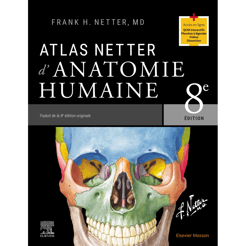 Atlas Netter d'anatomie humaine (Relié)