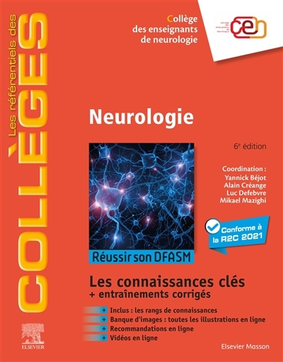 Neurologie - Réussir son DFASM - Connaissances clés (Broché)