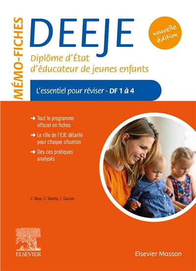 Mémo-Fiches DEEJE - Diplôme d'État d'éducateur de jeunes enfants - L'essentiel pour réviser DF1 à 4